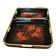 Set of Three Japanese Lacquered Plastic Trays ESIA 1970s