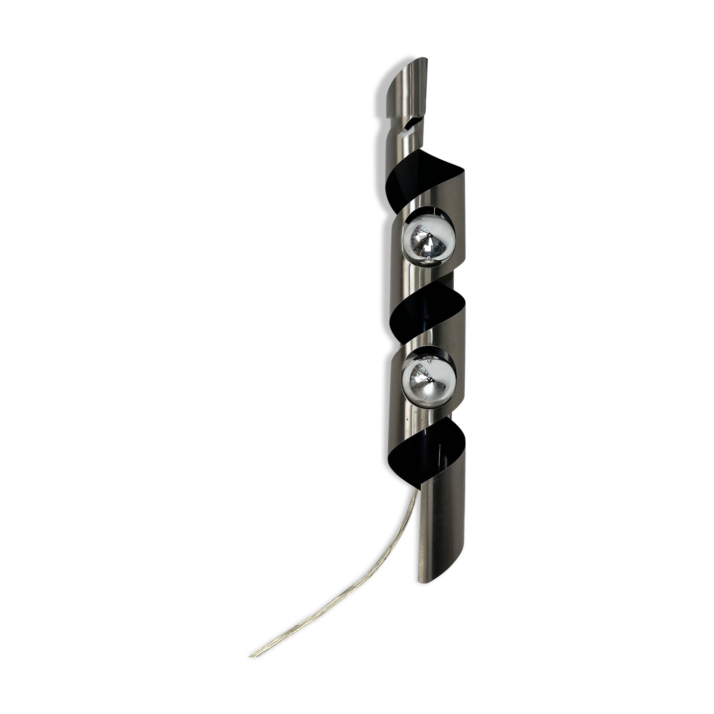 Space Age Wall Lamp "Wokkel" by Raak, Netherlands, 1970s