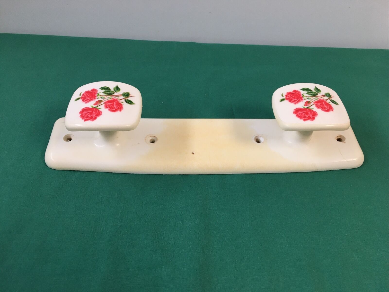 Plastic syla coat rack flowers wardrobe 2 vintage deco patères