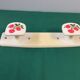 Plastic syla coat rack flowers wardrobe 2 vintage deco patères