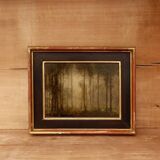 Painting on panel / signed lower left - 20th