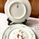 8 Raynaud porcelain dessert plates