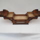 Former articulated worker in walnut-coloured wood