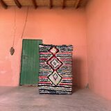 Azilal colorful Moroccan rug - 140 x 95 cm.