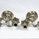 Pair of Christofle candlesticks 19th century – Trianon model silver-plated bronze