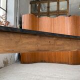 Black pine farm table 250 cm