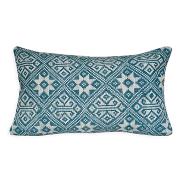 Coussin Dokmai bleu 30x50 cm