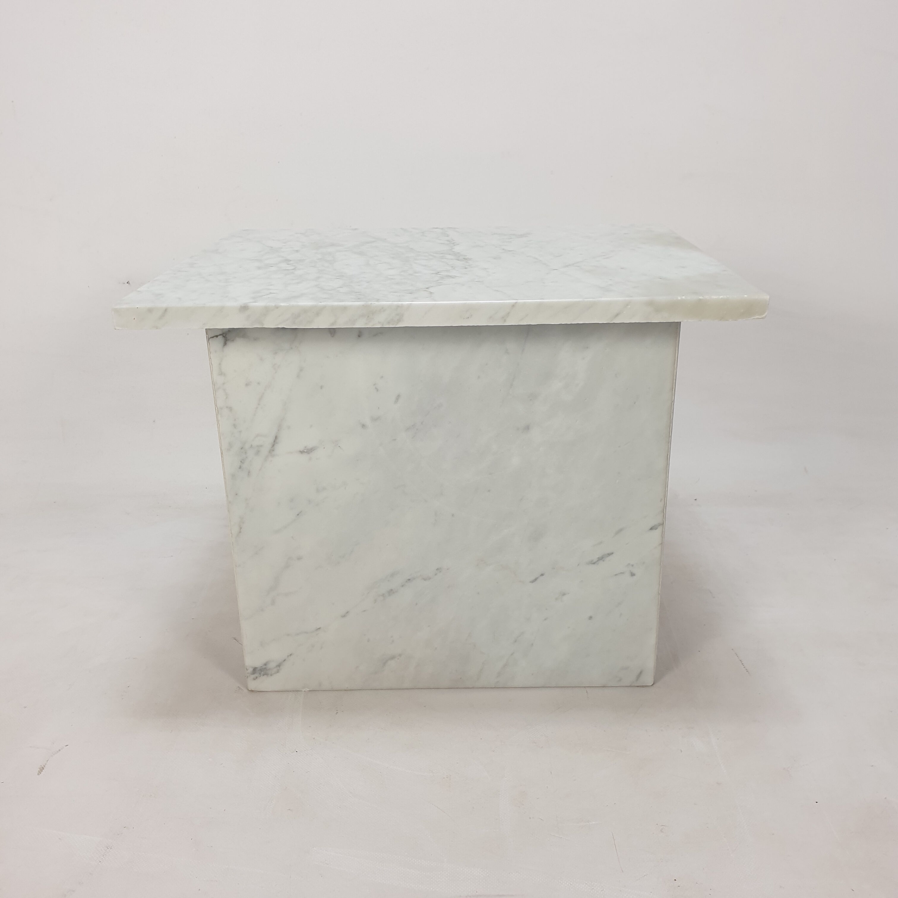 Italian Marble Coffee or Side Table, 1980s
