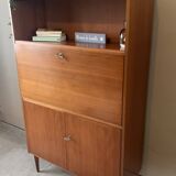 Scandinavian teak secretary, 1960s