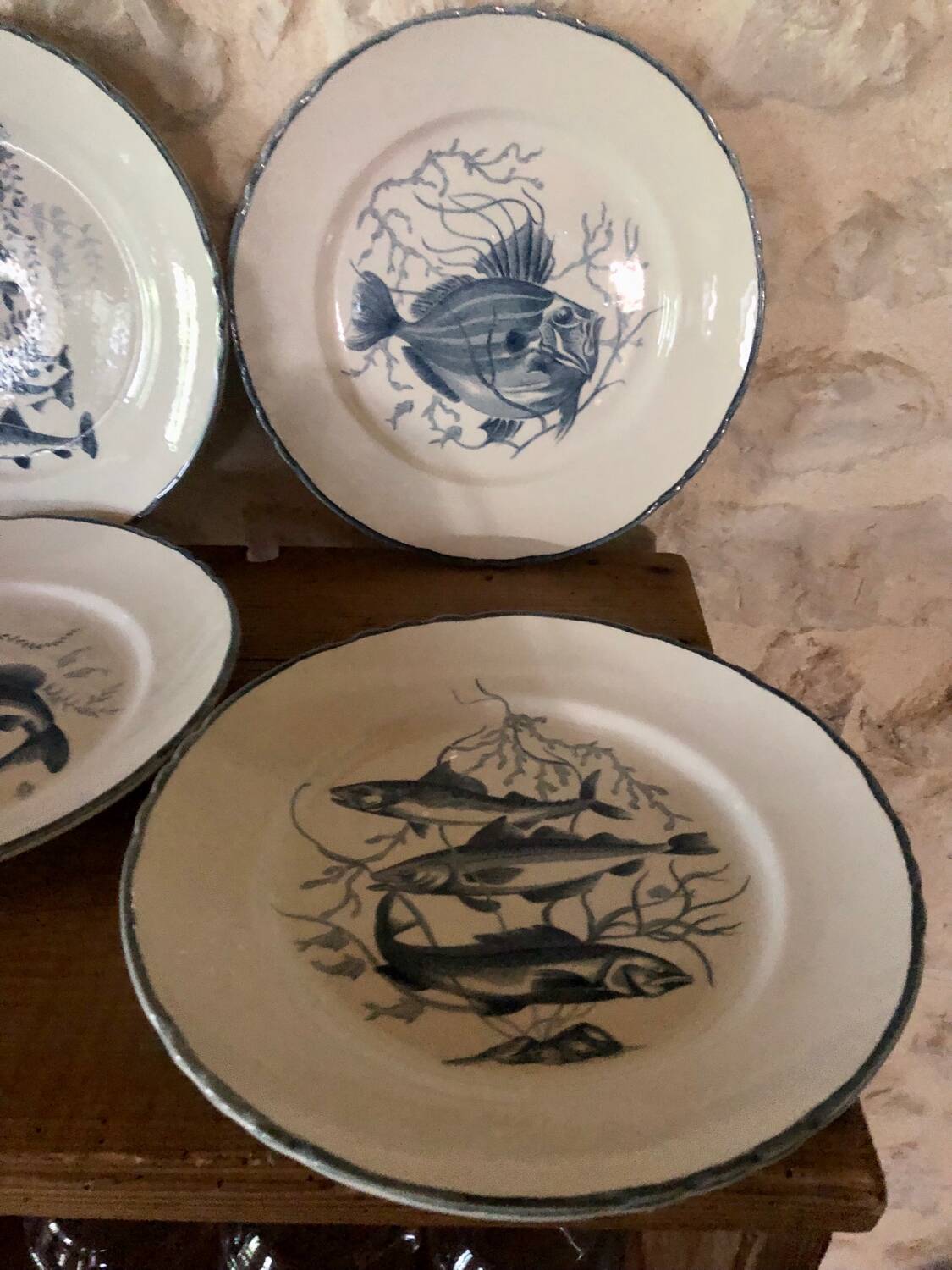 Fish service at Moulin Des Loups