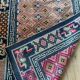 Handmade oriental carpet in wool 134 cm x 215 cm