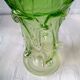 Grand vase verre vert vintage