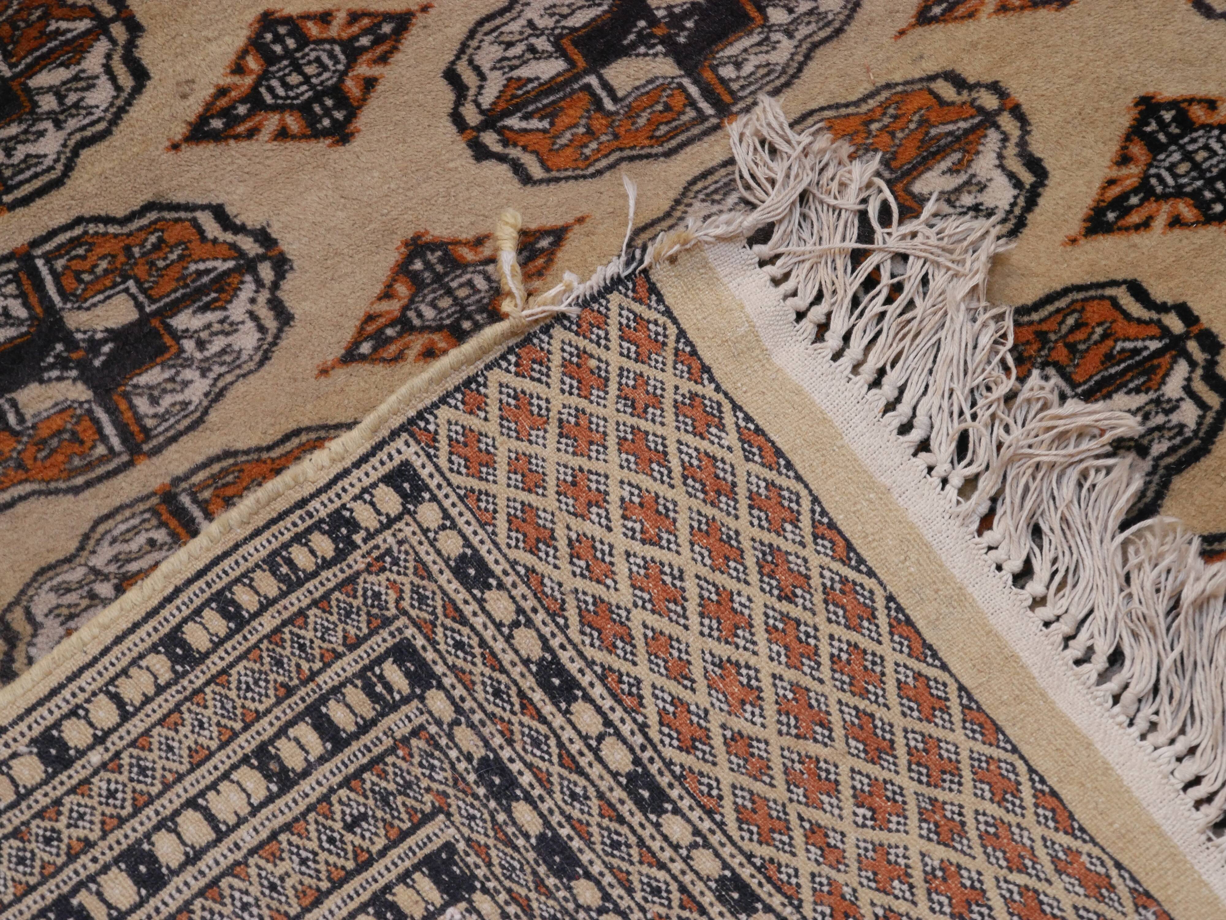 Handmade Oriental Carpet Bukhara Pakistan