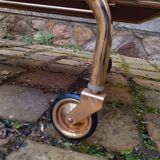 Rolling dessert trolley from the 1960s