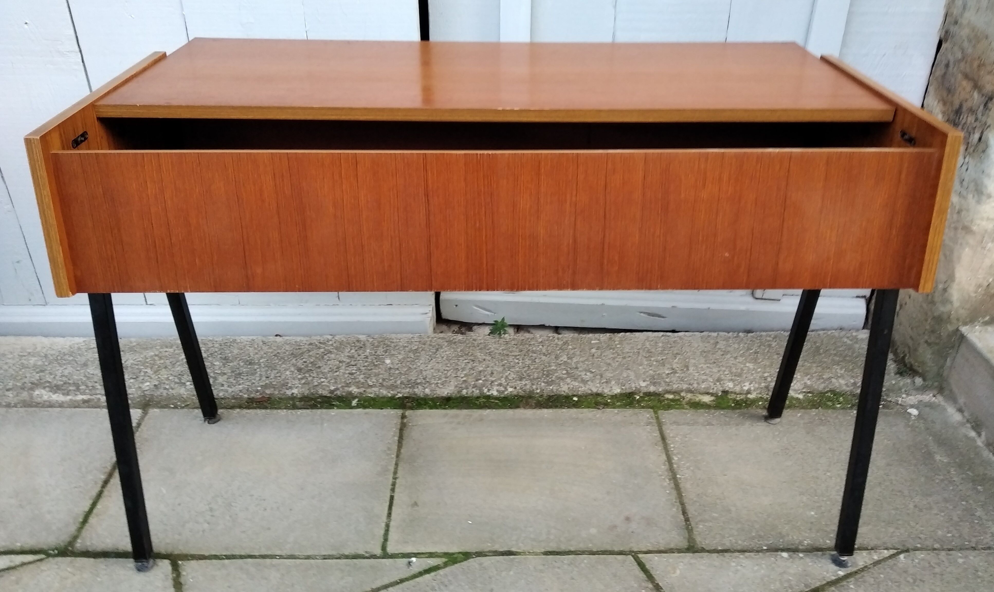 Scandinavian vintage console 1950