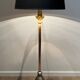 Pineapple floor lamp in brass