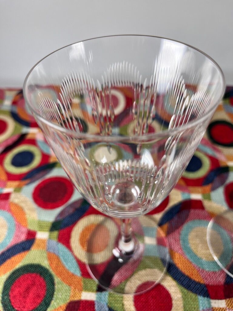 Baccarat Old Crystal Glasses Service Moliere (20pcs) 1916
