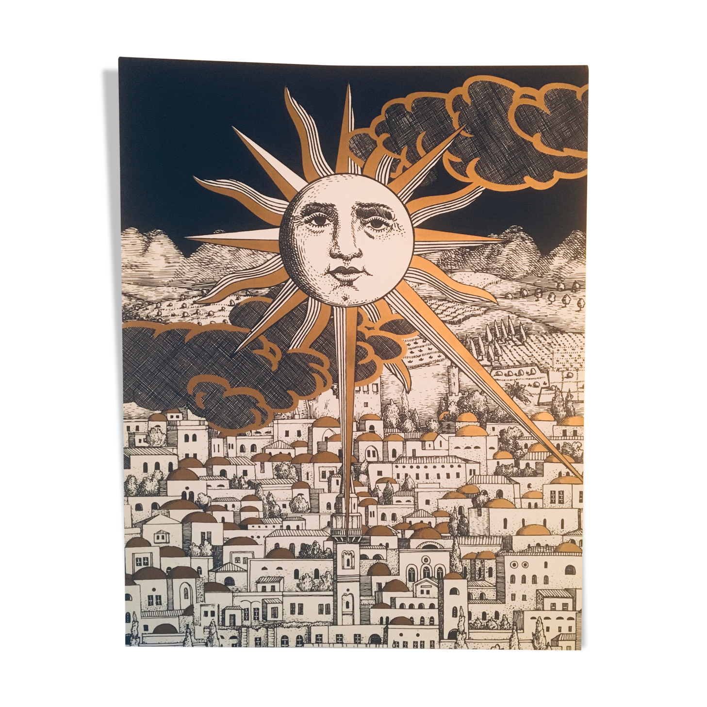 Poster Piero Fornasetti Edition 1993 | Selency