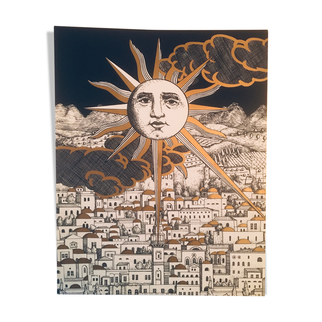 Poster Piero Fornasetti Edition 1993 | Selency