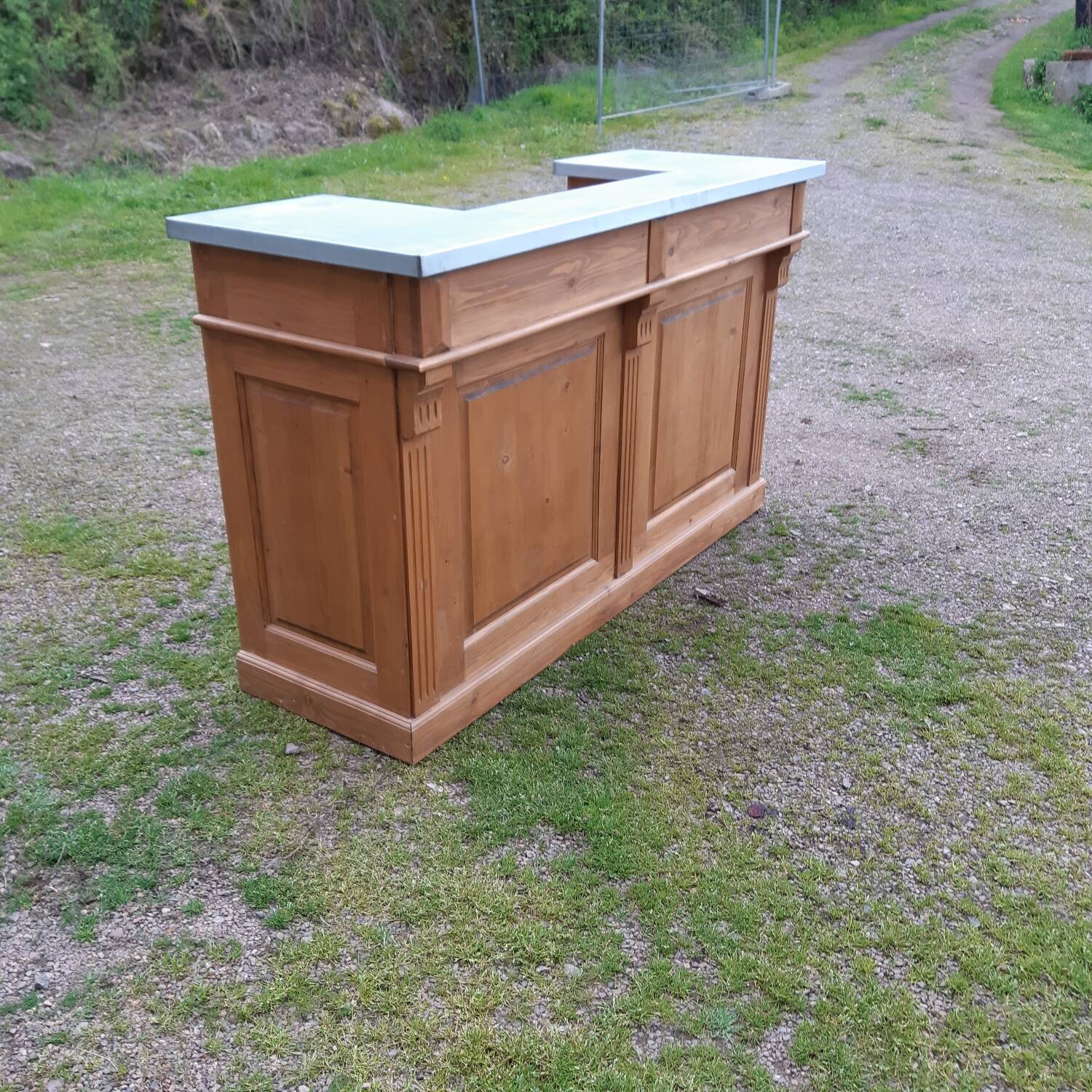 Zinc counter bar 180X60