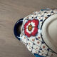 Vintage hand-painted Talavera Mexican ceramic oval plate