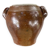 Antique stoneware pot