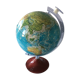 Mappemonde lumineuse années 70