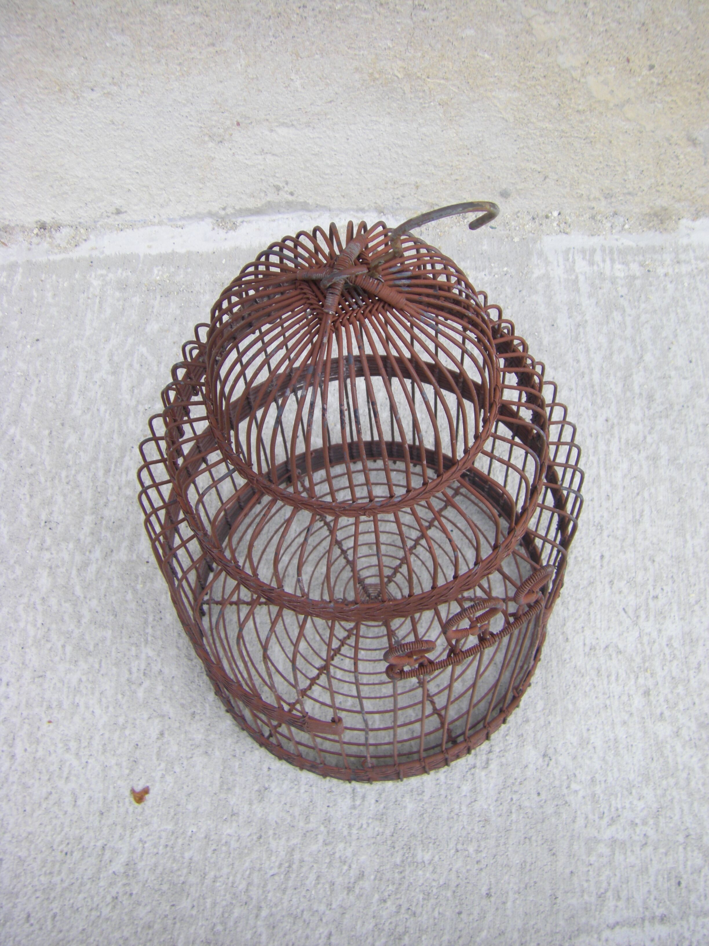 Ancient bird cage