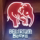 Neon sign Delirium Tremens