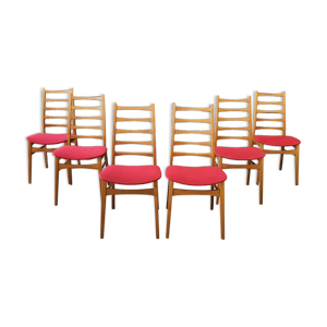 Six chaises de table