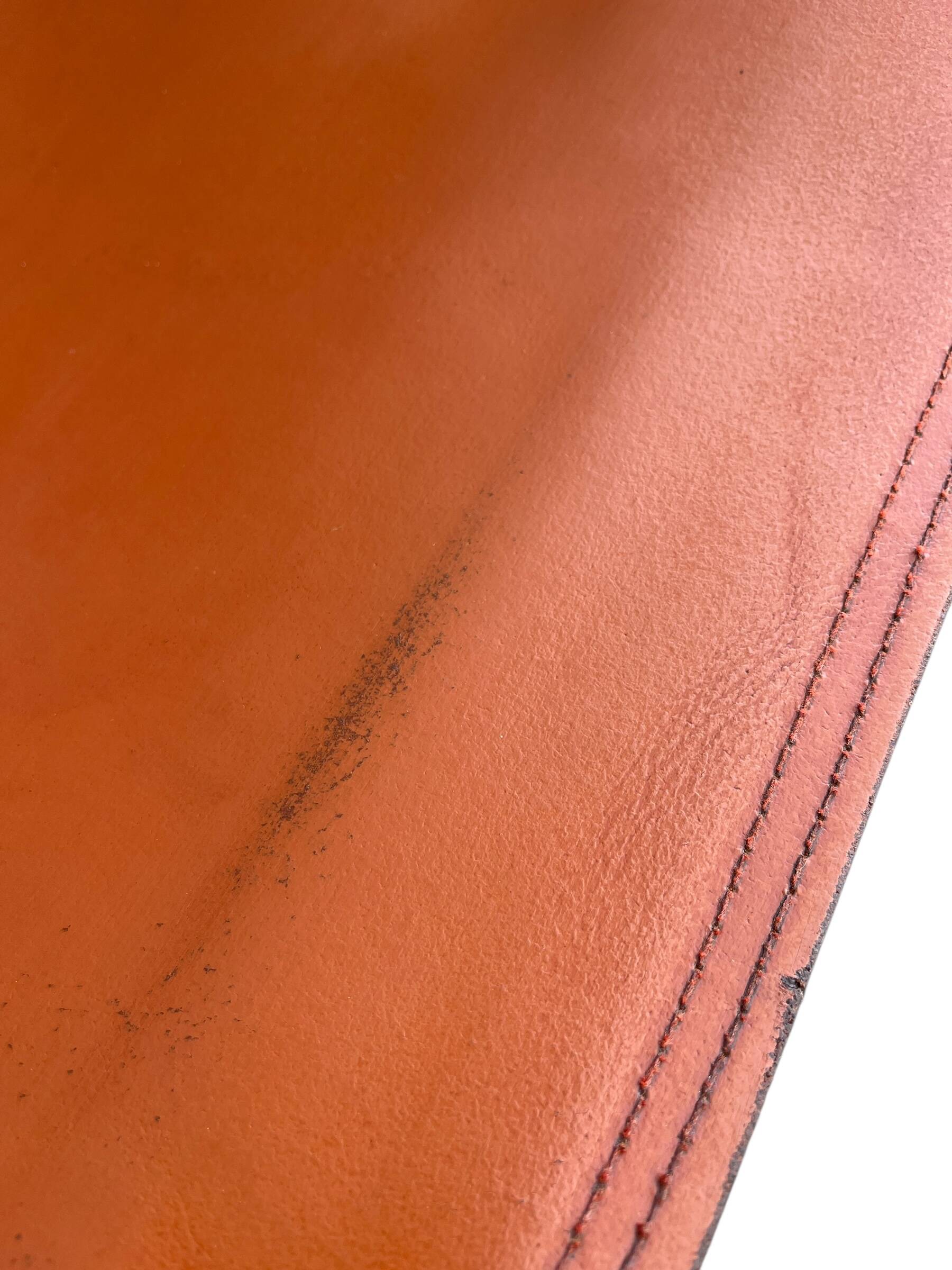 F444 lounge chair in cognac leather by Pierre Paulin for Artifort
