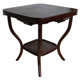 1920's cards table model no.8 by thonet
