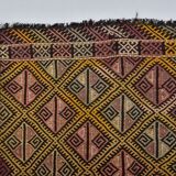 Anatolian Floral Vintage Kilim Runner sku 3397