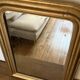 Miroir doré, glace mercure - 62xH82cm