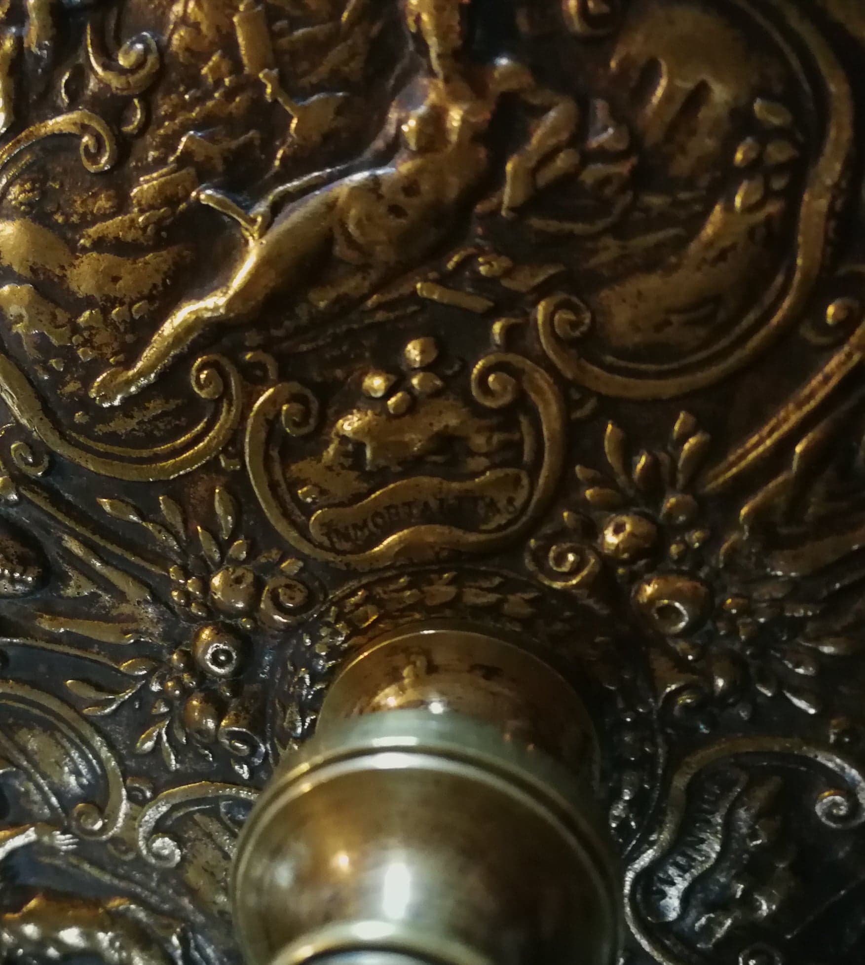 Bronze trinket bowl 19th