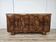 1940s Art Deco walnut sideboard with three doors