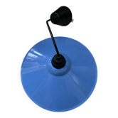 Blue suspension lamp IKEA vintage Lyra 1980-1990