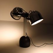 Silver Trepiù table lamp by Gae Aulenti & Livio Castiglioni for Stilnovo, 1971
