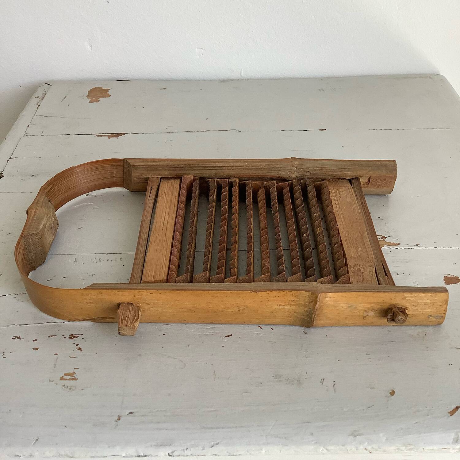 Bamboo ginger grater