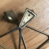 2 brass hooks