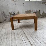 Solid elm coffee table Maison Regain
