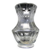 Postmodern vase, crystal, Poland, 1970s