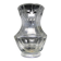 Vase postmoderne, cristal, Pologne, années 1970