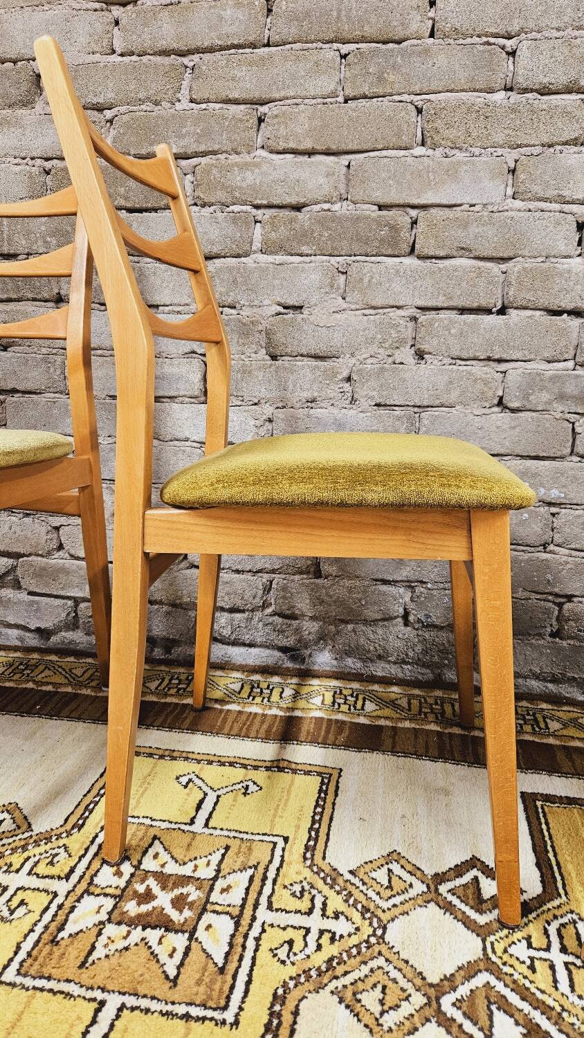 Set de 4 chaises scandinaves par Bähre Mignon Möbel 1960
