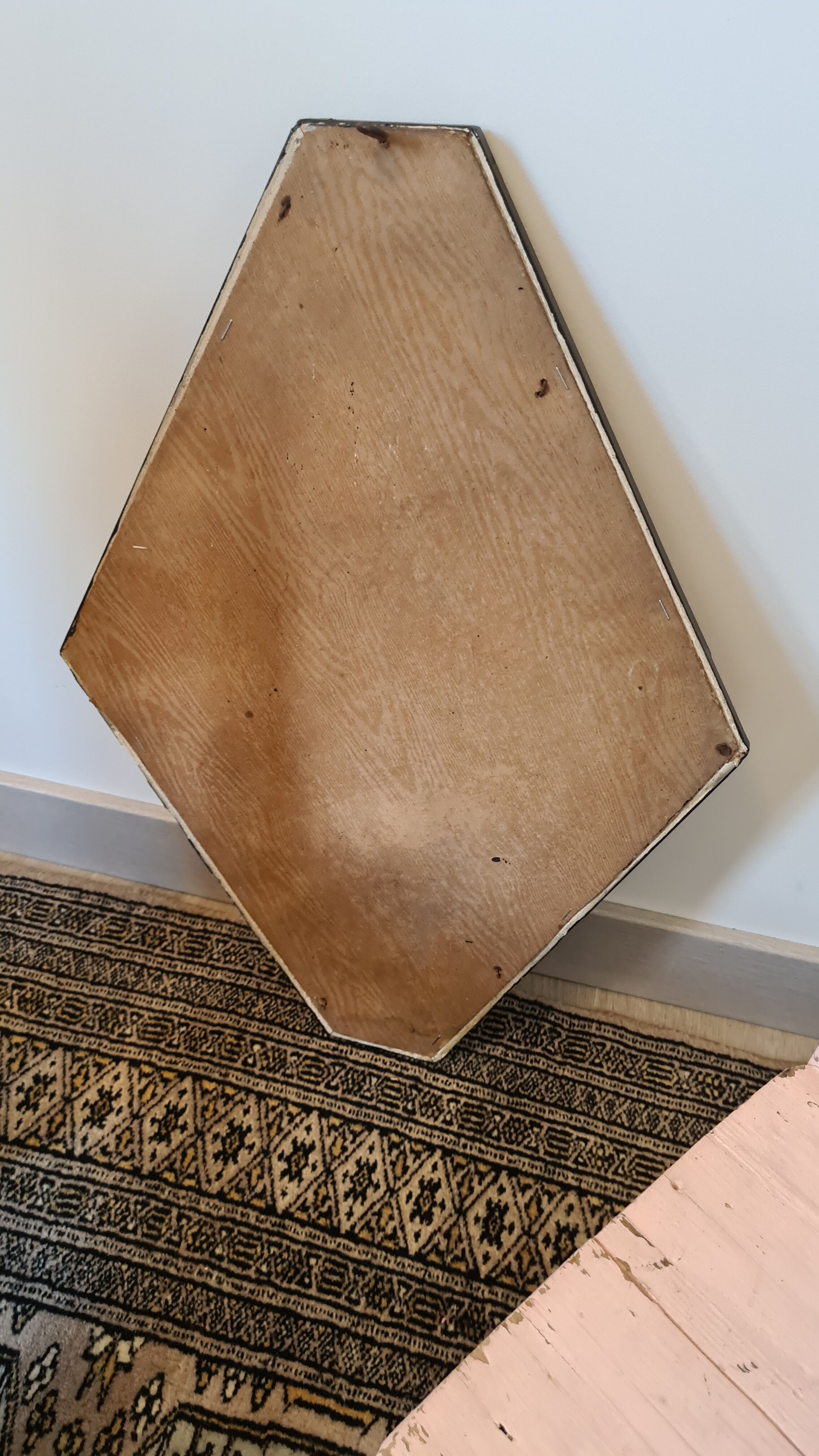 Art deco diamond mirror 38x54cm