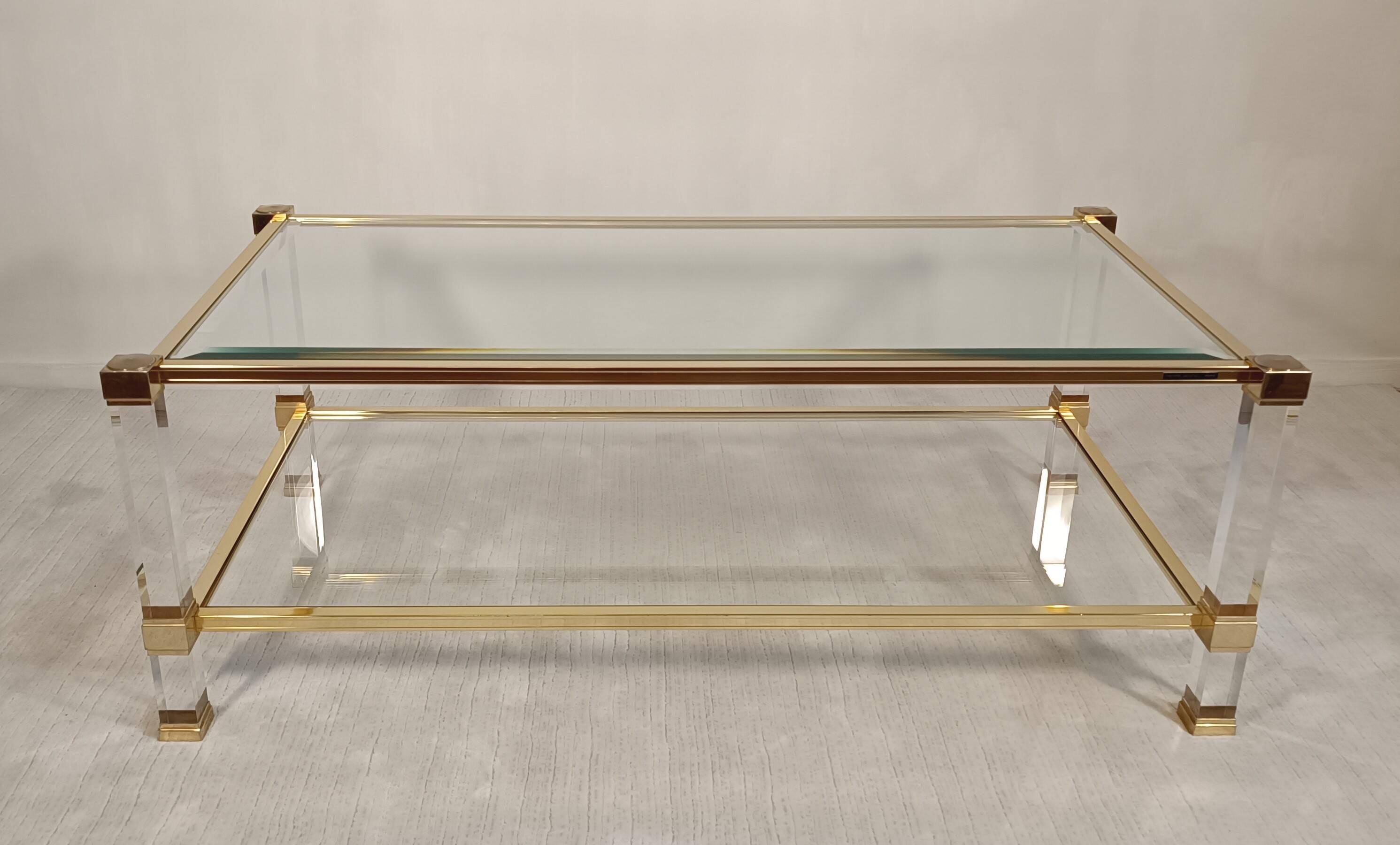 Très belle table basse Pierre Vandel Paris collection ANTHIOS
