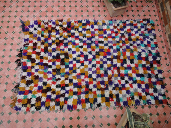 Carpet boucherouite 118x180cm