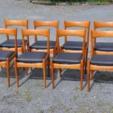 8 Scandinavian-style chairs