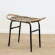 Mid century rattan stool by Alan Fuchs for Uluv 1960´s Czechoslovakia