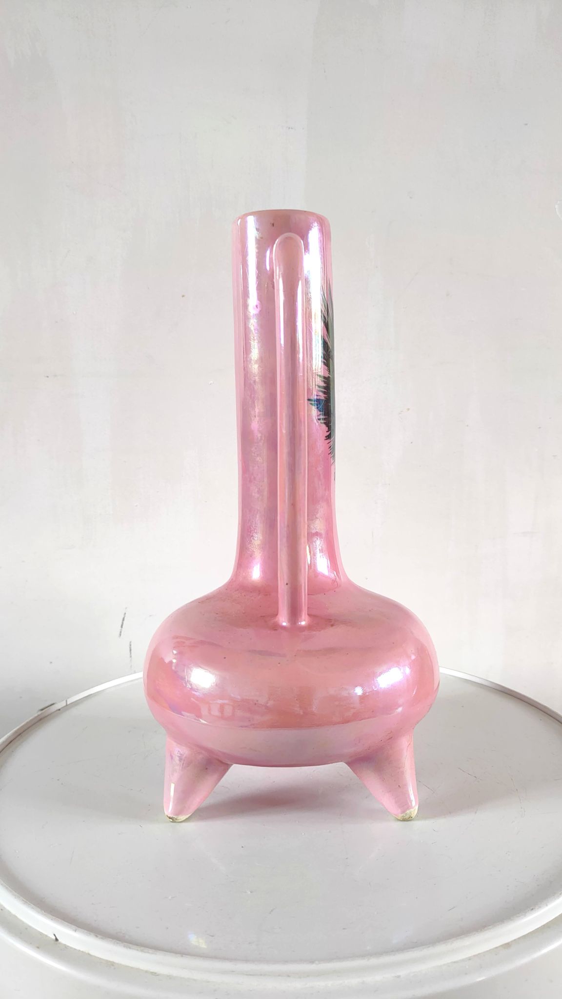 Tripod ceramic vase design 70s
